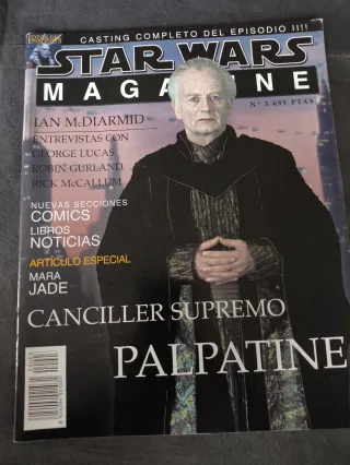 Lote 8 Revistas Oficiales Star Wars (Nº 1 al 8)