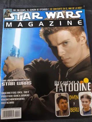 Lote 8 Revistas Oficiales Star Wars (Nº 1 al 8)