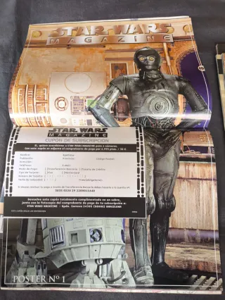 Lote 8 Revistas Oficiales Star Wars (Nº 1 al 8)