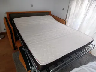 Sofá-cama italiano naranja