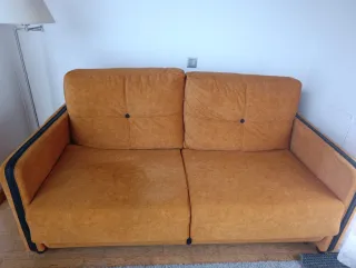 Sofá-cama italiano naranja