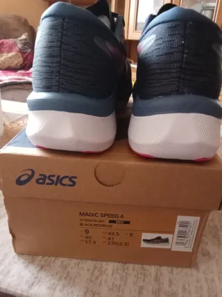 Zapatillas Asics Magic Speed FF Turbo Negras Rosas