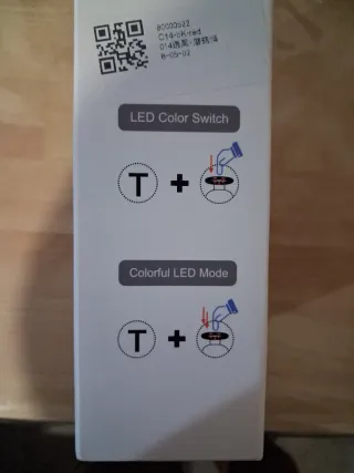 Mando Joy-Con Switch LED KS-40 transparente