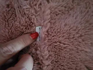 Women'Secret Bufanda rosa de pelo sintético