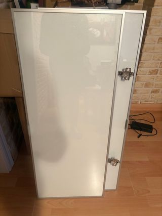 Puertas de cristal con aluminio de ikea