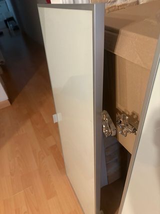 Puertas de cristal con aluminio de ikea