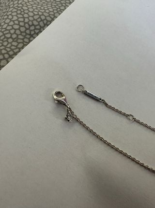 Collana fiocco Pandora. Nuova con certificato