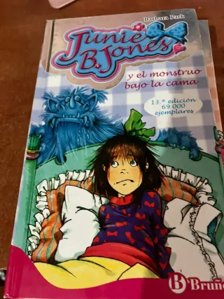 Libros 4,5,6,7 y 8 de la colección Junie B.jones