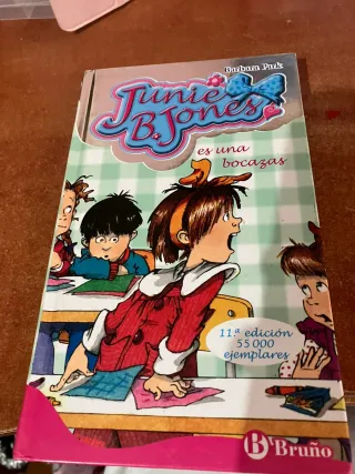 Libros 4,5,6,7 y 8 de la colección Junie B.jones