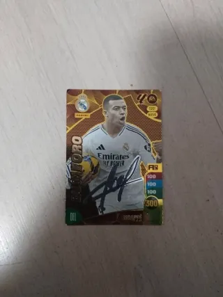 Carta Mbappé Firmada 24-25
