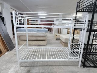 Litera 90x190 metálica blanca