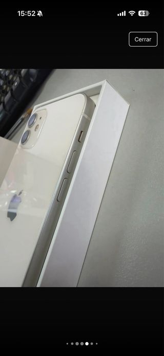 iPhone 12 Plata/Blanco