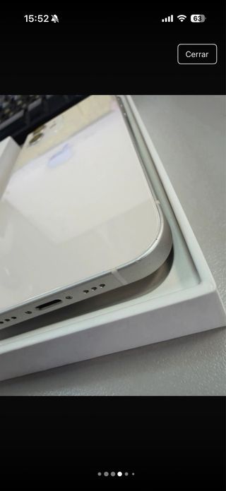 iPhone 12 Plata/Blanco