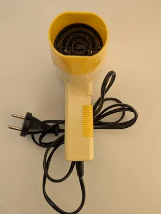 Asciuga capelli da viaggio, giallo