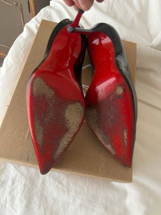 Zapatos Christian Louboutin Talla 38.5 So Kate