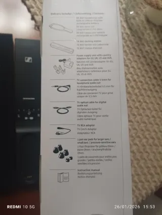 Sennheiser Set 860 Auriculares Inalámbricos TV