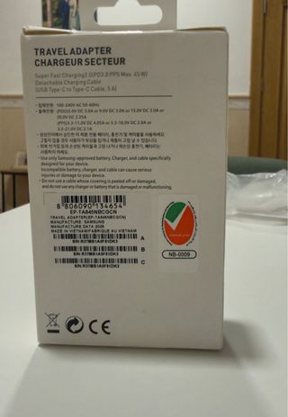Adaptador Samsung 45W PD USB-C