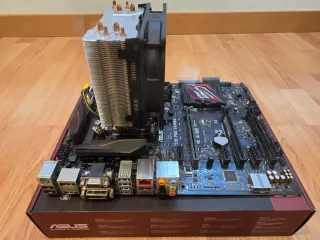 Intel i7 6700 + Disipador + Placa base Z170