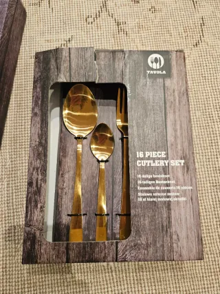 Set cubertería 16 piezas