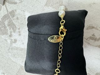 Braccialetto perle Vivienne Westwood oro