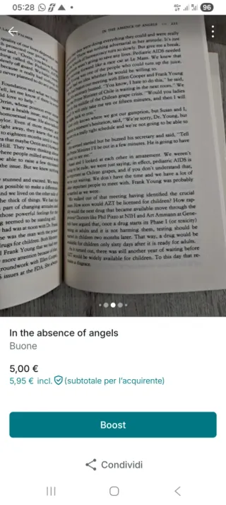 In the absence of angels