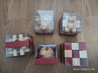 Puzzles de madera 3D