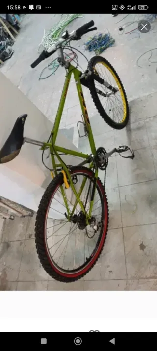 Bicicleta Montaña Verde