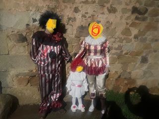 Disfraz Familia Payaso IT