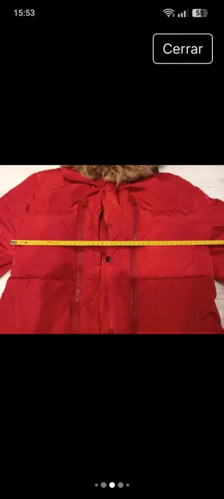 Parka Kling Roja Talla S