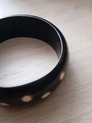 Pulsera Baquelita Lunares Fantasía