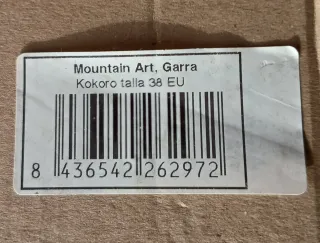 Pie de gato para escalar rojo