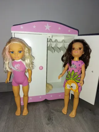 Armario para muñecas Nancy, Nenuco, Reborn