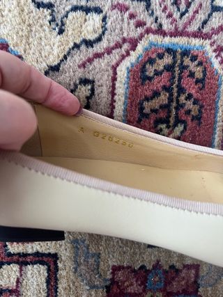 Bailarinas Chanel Beige y Negro