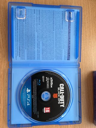 Juego PS4 Call of Duty Black Ops 4