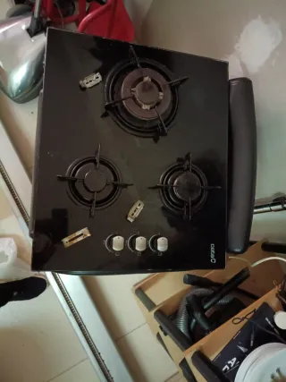 Cocina de gas 3 fuegos Cata