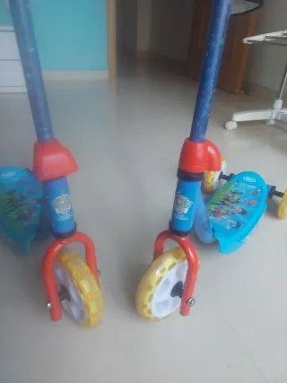 Patinete Patrulla Canina 3 Ruedas