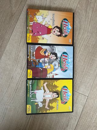 Trilogía Heidi Películas DVD Completa