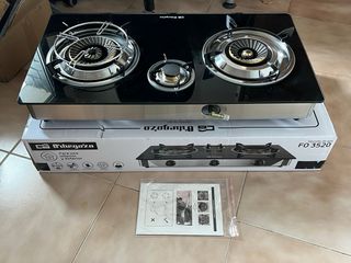 Hornillo Gas Orbegozo FO 3520 Negro/Plata