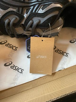 Zapatillas Asics Negras Talla 43 Nuevas