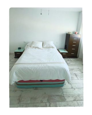 Mesitas de noche de madera y cristal + sinfonier