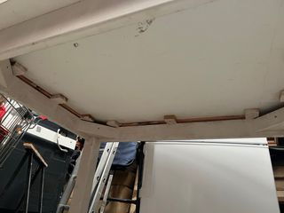 Mesa de trabajo madera con ruedas