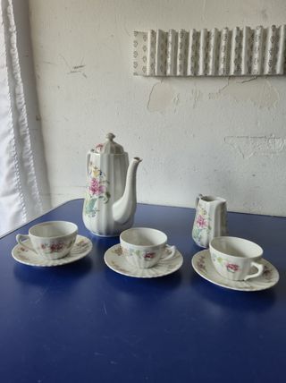 Set Tè/Caffè in Porcellana Vintage Bavaria Germany