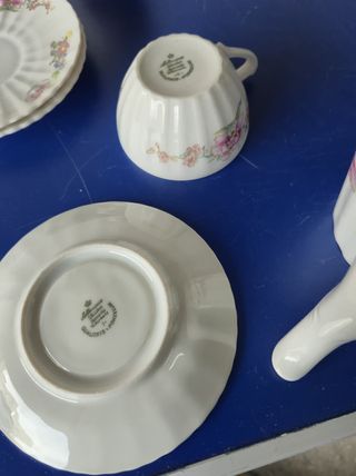 Set Tè/Caffè in Porcellana Vintage Bavaria Germany