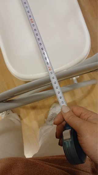 Bañera para bebé con patas