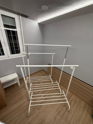 Burro perchero blanco. Vendo 3.