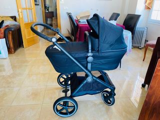 Cybex Eos Lux dos en uno Negro