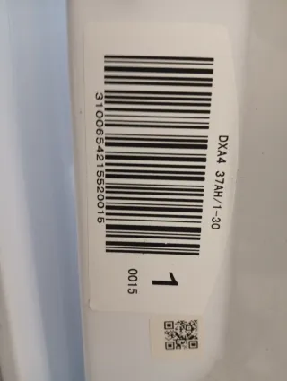 Scheda lavatrice + cruscotto Hoover 7 kg DXA4 37A