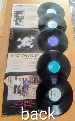 8 LPs Rock - Flamenco VARIOS PRECIOS.