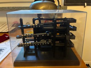 Orologio a sfere Roll-O-Clock vintage