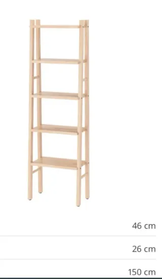 MESA EXTENSIBLE, ESTANTERÍA, ESPEJOS